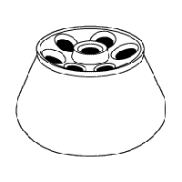 "illustration of a centrifuge rotor"