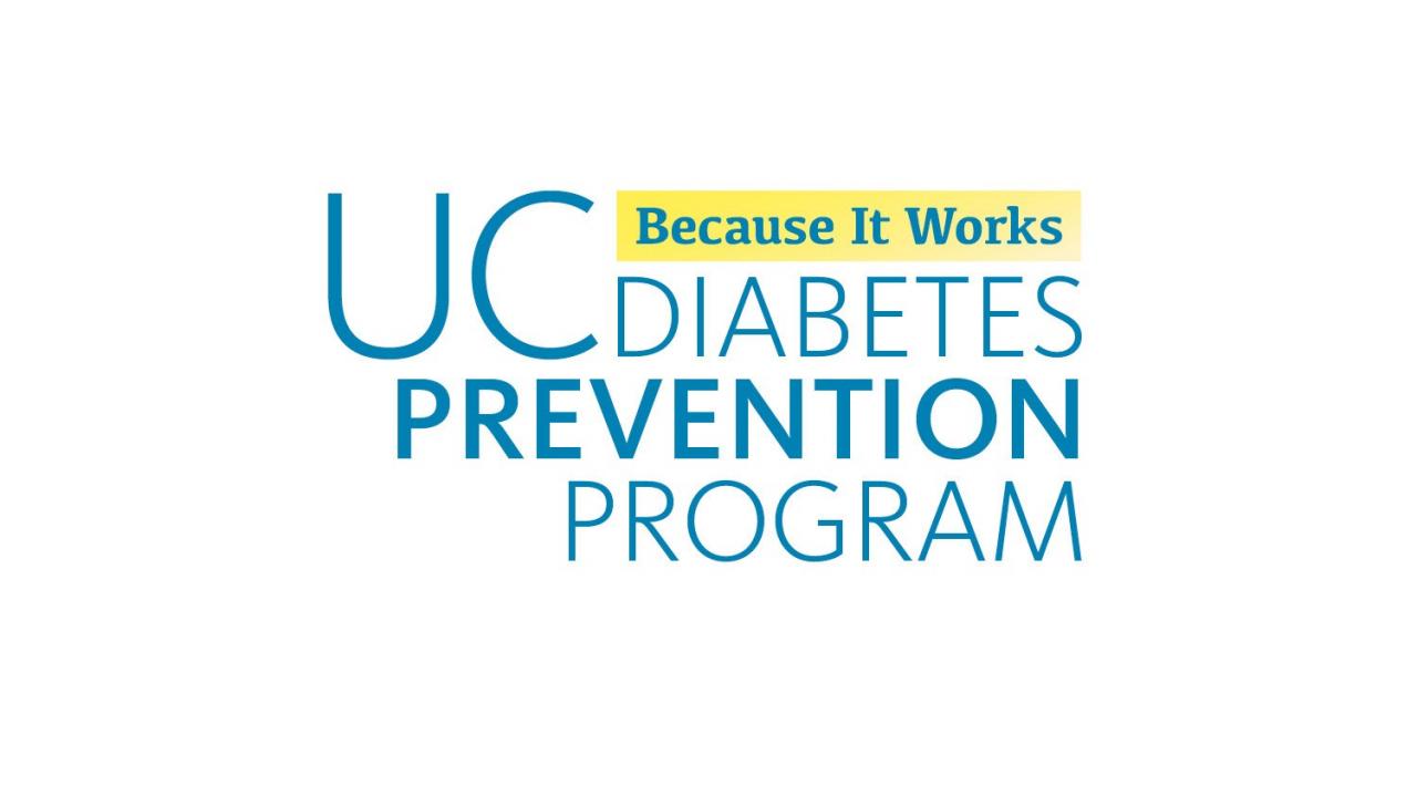 UC Diabetes Prevention Program logo