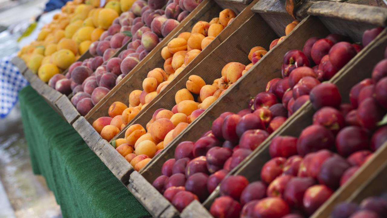 Fruits at the Farmer's Market