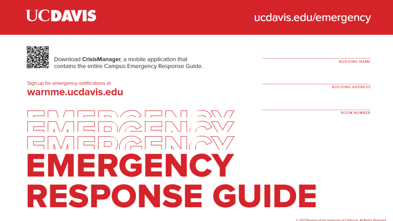 Cover for Emergency Response Guide