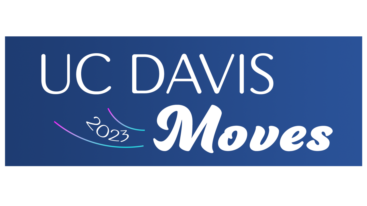 UC Davis Moves 2023 Logo