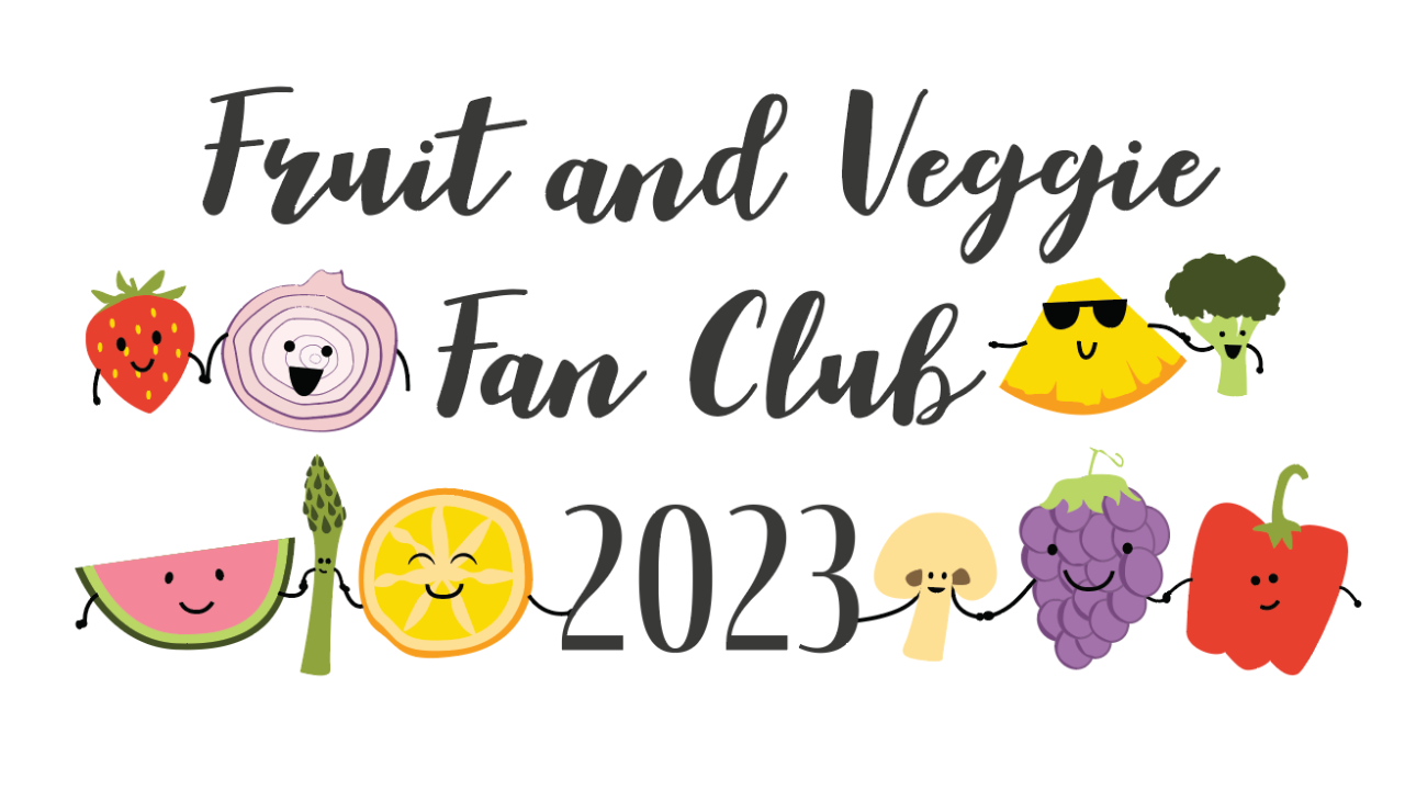 Fruit and Veggie Fan Club 2023 Logo Square