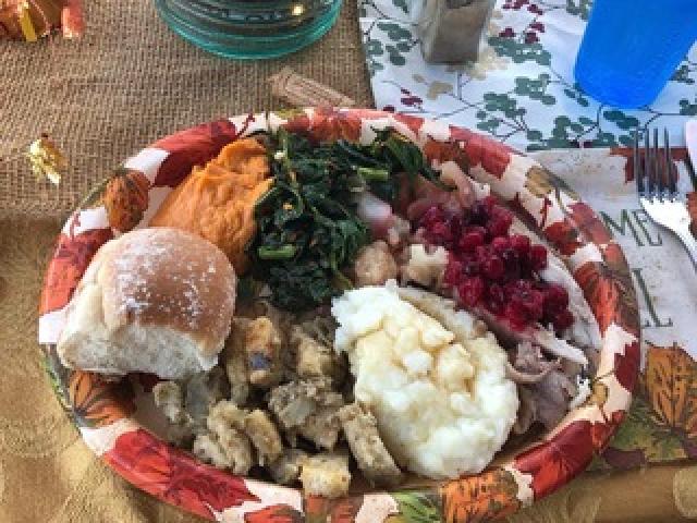 Thanksgiving food