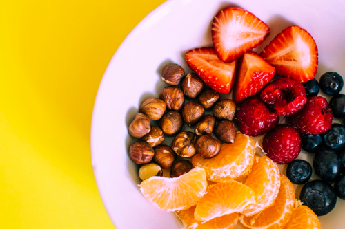 Fruits on plate